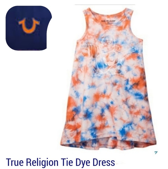 🎈True Religion Tye Dye Dress, NWT(Toddlers) - Picture 1 of 8